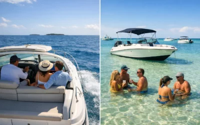Private charter or sandbar cruise