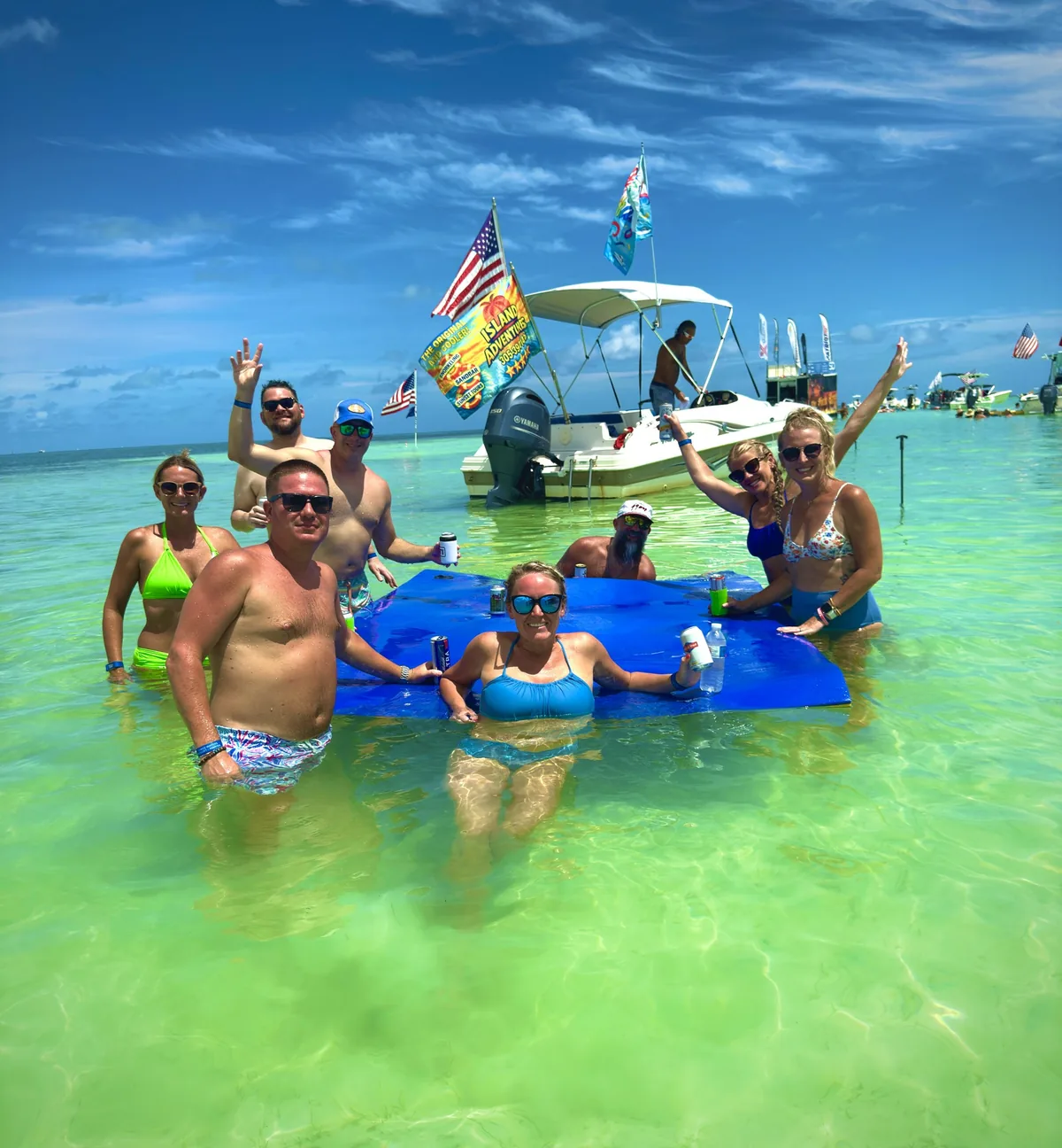 Island Adventures private charter boat in Islamorada