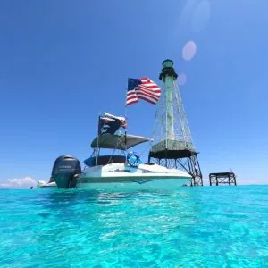 Custom private boat charter in Islamorada